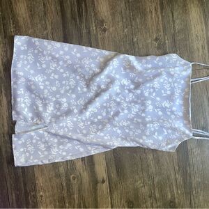 Garage Floral Lavender Slip Dress